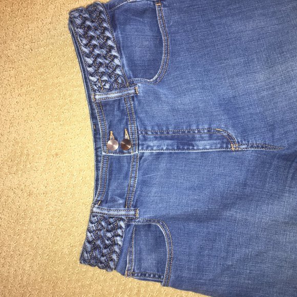 Olivia Palermo & Chelsea28 High Rise Denim Culotte - Picture 9 of 13